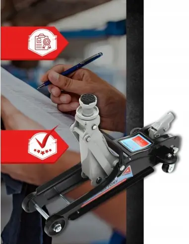 Cric hidraulic 2,5T + suporți auto...