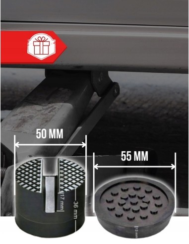 Cric hidraulic 2,5T + suporți auto 3T, set complet