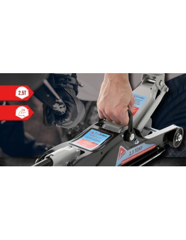 Cric hidraulic 2,5T + suporți auto...