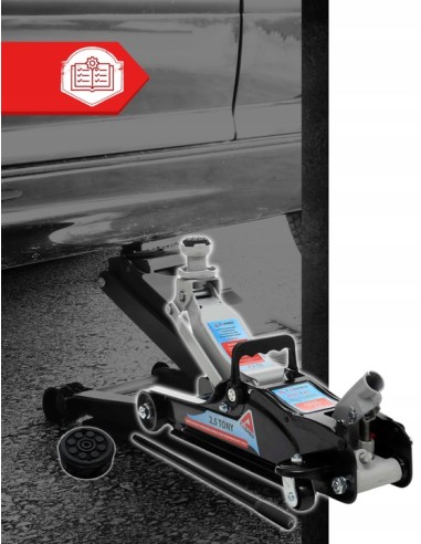 Cric hidraulic 2,5T + suporți auto...