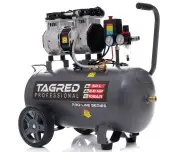 Compresor fara ulei de 50L, cu doua pistoane, 10 BAR, Tagred, TA3384