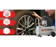 Compresor aer Tagred TA300N, 24L, 3.4CP – Set 6 elemente