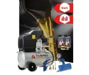 Compresor de aer cu ulei, Tagred TA300N, 24L, 3.4CP, Set 6 elemente