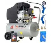 Compresor de aer cu ulei, Tagred TA300N, 24L, 3.4CP, Set 6 elemente