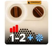 Termoventilator, Powermat, PM1397