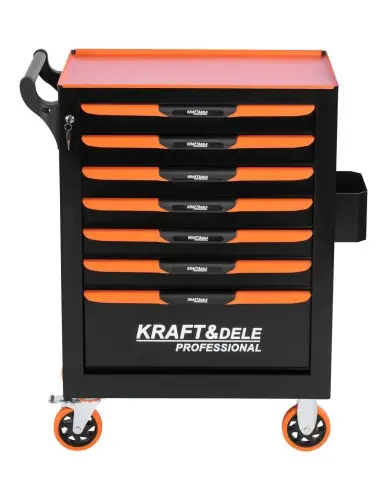 Dulap atelier Kraft&Dele KD1079, 7 sertare, otel rezistent