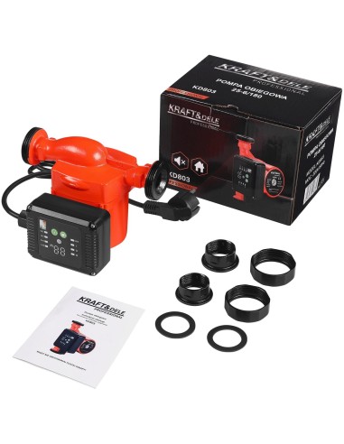 Pompa de recirculatie, Kraft&Dele KD802, 230V , 25-6/180