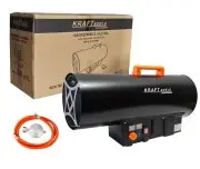Tun de caldura Kraft&Dele KD11702, 60kW GPL termostat digital