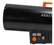 Tun de caldura Kraft&Dele KD11702, 60kW GPL termostat digital