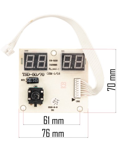 Placa electronica pentru incalzitor, Powermat, PM-NAG-30SKN-PCB