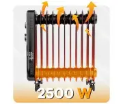 Radiator cu ulei, Powermat, PM1399