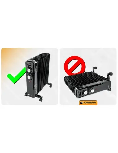 Radiator cu ulei, Powermat, PM1399