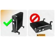 Radiator cu ulei, Powermat, PM1399