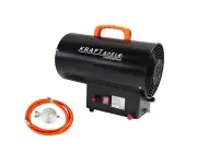Tun de aer cald 20kW, pe gaz, 230V, portabil si prelungitor inclus de 20m, 3X2,5mm