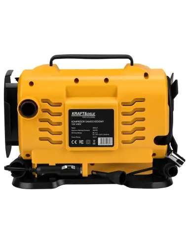 Compresor auto Kraft&Dele KD3441, 12V/230V, 150 PSI, 140W