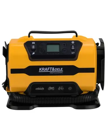 Compresor auto Kraft&Dele KD3441, 12V/230V, 150 PSI, 140W