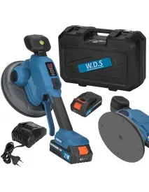 Ventuza vibratoare cu baterie, 190 mm, 21V, 2x baterii 2Ah, 80 kg adsorbtie, WDS2694