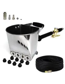 Kit tencuit complet Tagred, masina tencuit, furtun si cuple, D1467+TA1472