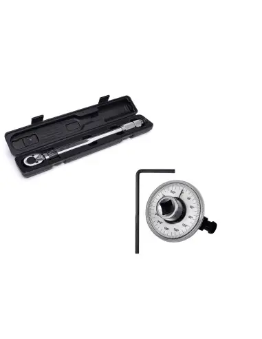 Set cheie dinamometrica si adaptor, d10203+d10395