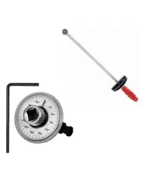 Set adaptor si cheie dinamometrica, 1/2", D10393+D10395