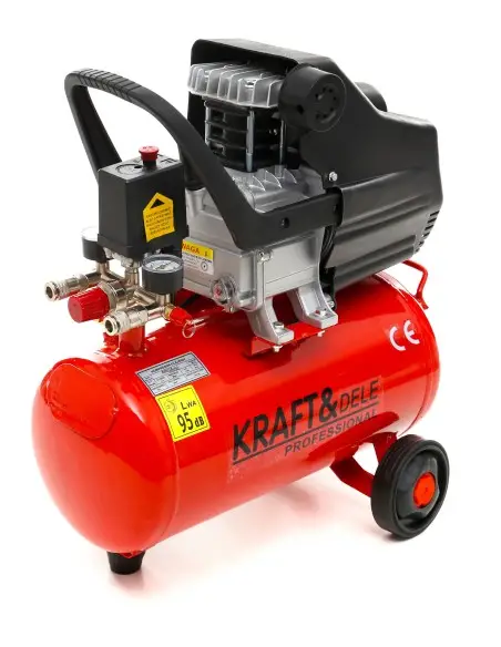 Compresor de ulei 24L + Set 8 in 1, Kraft&Dele, KD400-K3 Compresor de ulei 24L + Set 8 in 1, Kraft&Dele, KD400-K3