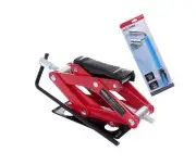 Pachet Cric auto tip foarfeca, 2 T, Cheie telescopica, Kraft&Dele D354, Tagred A219