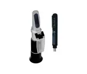 Pachet Refractometru pentru lichide auto, Tester digital lichid de frana, Kraft&Dele, D10541, D11399