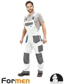 LH-FMN-B- Salopeta de protectie cu buzunare si bretele reglabile Leber & Hollman - Salopete de lucru