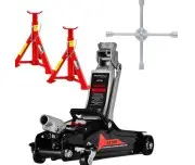 Pachet Cric Hidraulic 2.5 T + Cheie Telescopica tip L, 2 prize, KD1362-TA1073,V80090