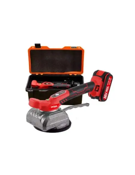 Set profesional montaj gresie/faianta, ventuza vibranta si sisteme nivelare 50 piese, d10768+ta4220 Set profesional montaj gresie/faianta, ventuza vibranta si sisteme nivelare 50 piese, d10768+ta4220