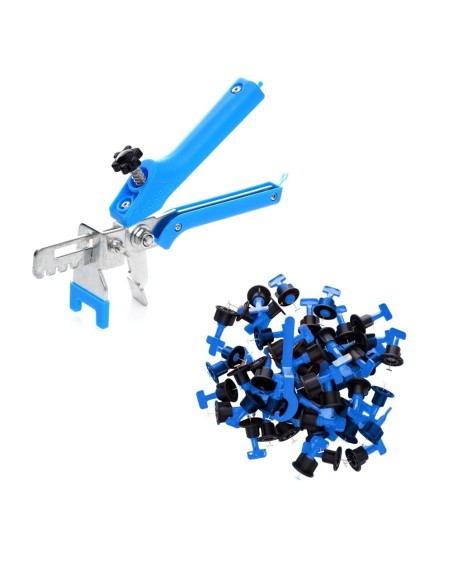 Set nivelare gresie si faianta, cleste nivelare placi si sisteme 50 piese, TA4114+TA4220