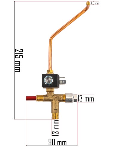 SUPAPA DE GAZ PENTRU INCALZITOR, Powermat, PM-NAG-45GN-ZG SUPAPA DE GAZ PENTRU INCALZITOR, Powermat, PM-NAG-45GN-ZG