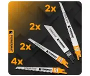 SET DE LAME PENTRU FERASTRAU SABIE, Powermat, PM1373