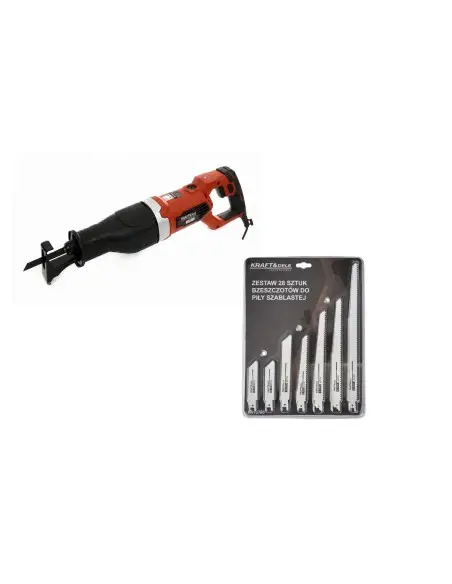 Set fierastrau tip sabie si set de lame pentru fierastrau, Kraft&Dele, d3053+d10780 Set fierastrau tip sabie si set de lame pentru fierastrau, Kraft&Dele, d3053+d10780