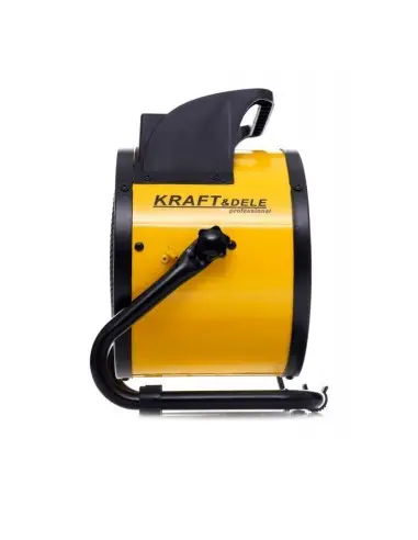 Aeroterma electrica, Kraft&Dele, 2.5 kW, 2500 W, cu termostat Aeroterma electrica, Kraft&Dele, 2.5 kW, 2500 W, cu termostat