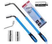 Kit cric hidraulic tip crocodil 2.5 tone,359mm si cheie telescopica, V80102+ta129