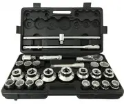 Set de chei tubulare 26 de elemente, Verke, 3/4"-1", V39080
