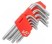 Set de chei torx 9 piese, Verke, CrV, V35500