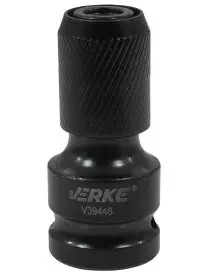 Adaptor de impact 1/2" - 1/4" hex, VERKE, V39448