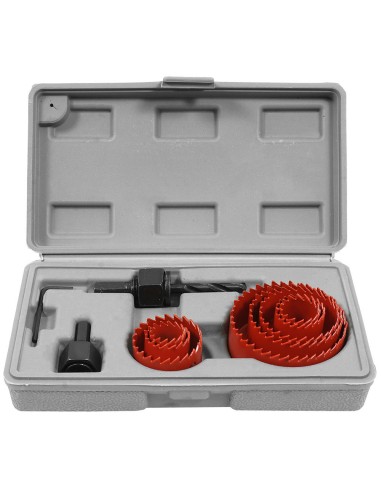 Set de burghiu pentru lemn 19-64 mm 8+3 buc., VERKE, V05501 Set de burghiu pentru lemn 19-64 mm 8+3 buc., VERKE, V05501