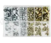 Set de nituri filetate mix m3-m10 300 buc, VERKE, V06703.