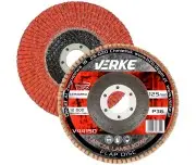 Disc de slefuit 125mm p36 ceramic, VERKE, V44150.