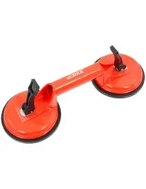 Ventuza Dubla pentru Geamuri, VERKE V08215, 2 Cupe, Capacitate Maxima de Ridicare 100 kg