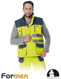 LH-FMNX-V - Vesta de protectie reflectorizanta izolata Leber & Hollman - Vesta reflectorizanta