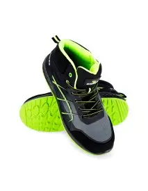 Ghete de lucru CUPRO S1 SR cu bombeu metalic si talpa PU/PU antiderapanta