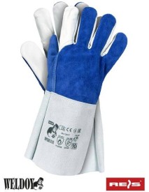 RSPLBLULUX - Manusi de protectie din piele pentru sudori, marimea 10 Reis - Manusi din piele