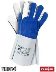 RSPLBLULUX - Manusi de protectie din piele pentru sudori, marimea 10