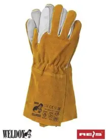 YELLOWBEE-Manusi de protectie din piele pentru sudura Reis - Manusi din piele