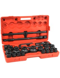 Set de chei tubulare pentru impact 26 piese 3/4", VERKE, V39472