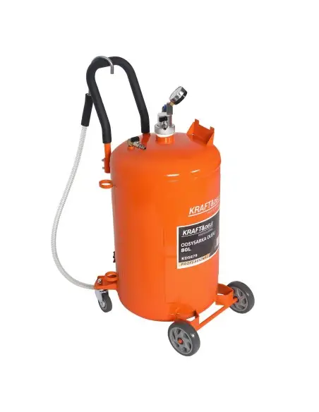 Recuperator de aspiratie ulei Kraft&Dele KD5679, 80L, 6.5 L/min, profesionala